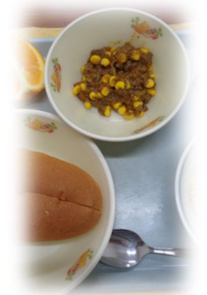 ドライカレーサンド@倉敷市学校給食-レシピのメイン写真