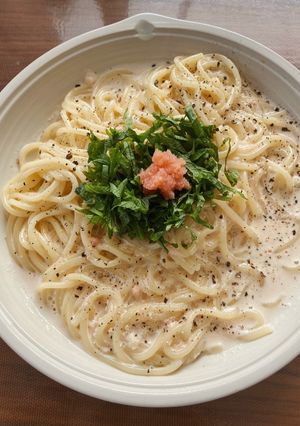 たらこクリームパスタ-レシピのメイン写真