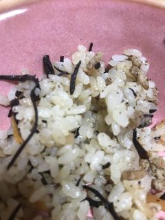 ひじき煮アレンジ☆チャーハン-レシピのメイン写真