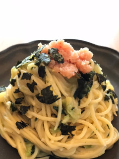 フリーズドライみそ汁でアレンジパスタ♪-レシピのメイン写真