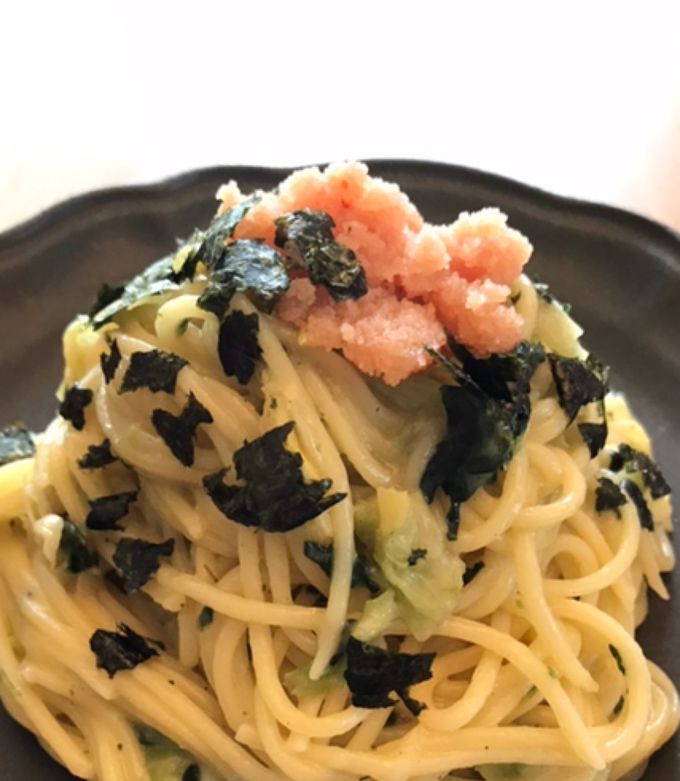 フリーズドライみそ汁でアレンジパスタ♪-レシピのメイン写真
