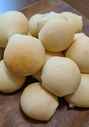 牛乳卵不要、粉ミルクでOK！手こねパン-レシピのメイン写真