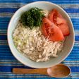 そうめんでアジアン風スープ麺