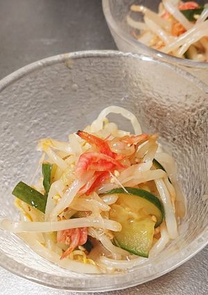 節約食材☆もやしの中華ドレッシング風-レシピのメイン写真