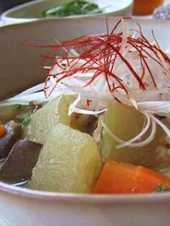 冬瓜と鶏レバーの味噌煮☆-レシピのメイン写真