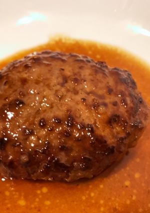 照り焼き風ソースの時短ハンバーグ-レシピのメイン写真