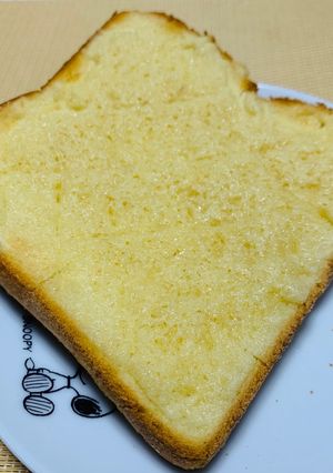 かんたんメロンパン風トースト-レシピのメイン写真