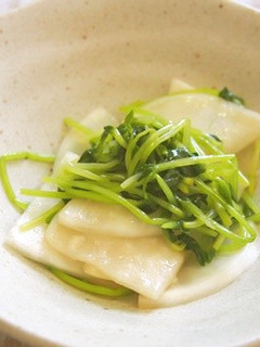 カブと豆苗のナムル♪-レシピのメイン写真