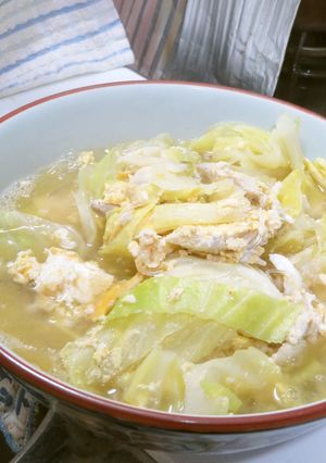ダイエット用ガッツリ簡単台湾風春雨スープ-レシピのメイン写真