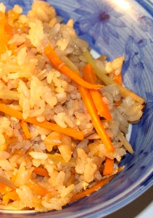 風邪に生姜たっぷり★ツナの炊き込みご飯♪-レシピのメイン写真
