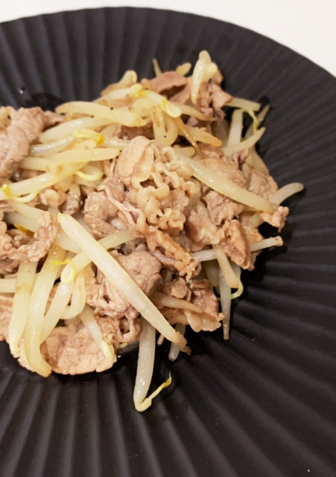 牛肉ともやしの炒め物-レシピのメイン写真