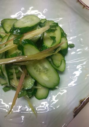 夏のお新香サラダ-レシピのメイン写真