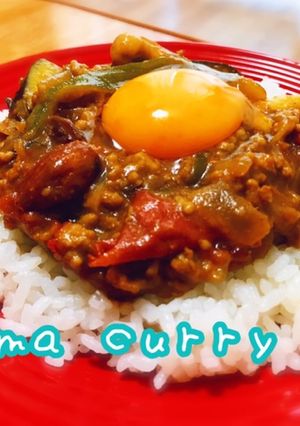 ドライフルーツとナッツのキーマカレー-レシピのメイン写真