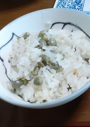グリーンピースご飯-レシピのメイン写真