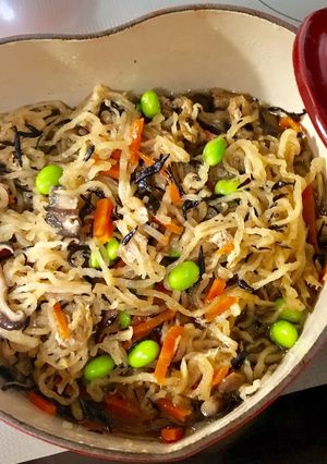 具沢山の切り干し大根の煮物-レシピのメイン写真