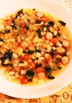 野菜たっぷりスープ-レシピのメイン写真