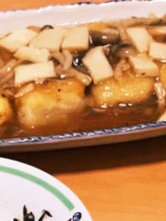 豆腐ステーキきのこあんかけ-レシピのメイン写真