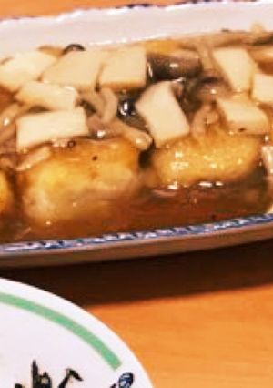 豆腐ステーキきのこあんかけ-レシピのメイン写真