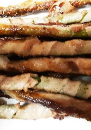 1本そのまんまのアスパラ肉巻き-レシピのメイン写真