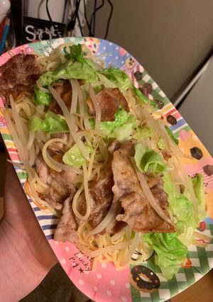 野菜と豚肉の絶品塩焼きそば-レシピのメイン写真