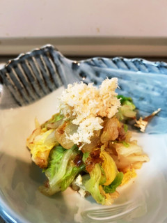 山ワサビで白菜のお浸し-レシピのメイン写真