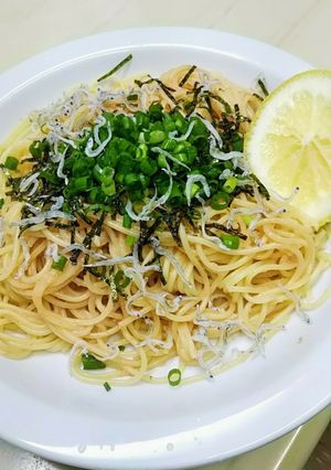 明太子とじゃこのパスタ-レシピのメイン写真