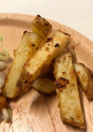 洗い物1つで店の味！揚げ焼きポテトフライ-レシピのメイン写真
