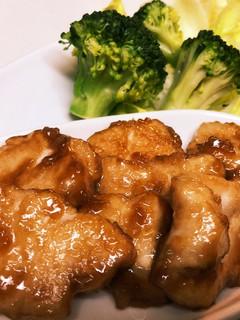 やわらか鶏胸肉お酢照り焼き-レシピのメイン写真