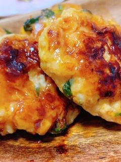 ふんわりつくねたれ焼き-レシピのメイン写真