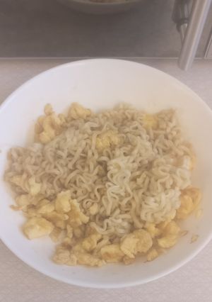 怠惰な学生麵-レシピのメイン写真