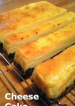 チーズケーキ-レシピのメイン写真