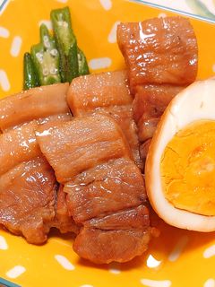 沖縄料理屋で学んだ*おつまみ豚の角煮-レシピのメイン写真