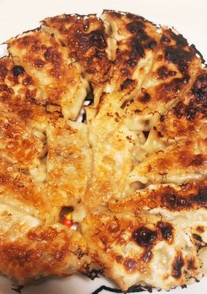 ソースでも美味しい☆一味違う餃子！-レシピのメイン写真