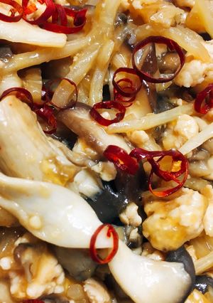 麻婆きのこ-レシピのメイン写真