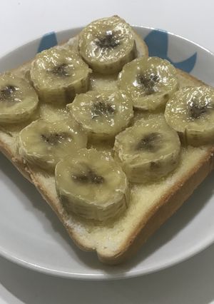 バナナ食パン-レシピのメイン写真