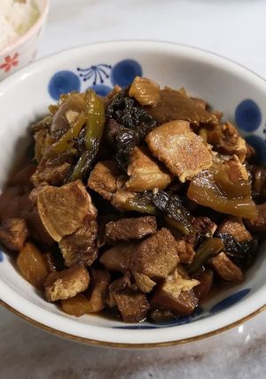 手抜きメイチャイコウロウ(梅菜扣肉)-レシピのメイン写真