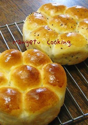 ふんわり✿お花パン-レシピのメイン写真