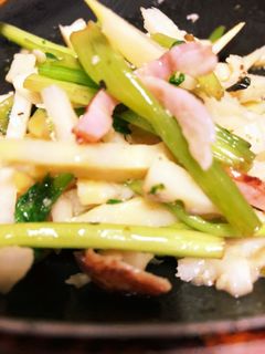 春炒め♪〜セリ、筍〜-レシピのメイン写真
