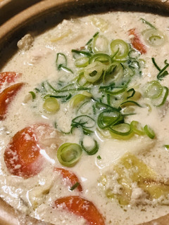 豆乳からつくる●鶏肉と根菜の豆乳鍋-レシピのメイン写真