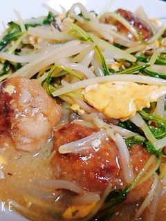 豚こま団子と野菜のトロトロ炒め-レシピのメイン写真
