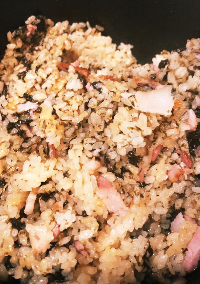 のりとベーコンの炊き込みご飯-レシピのメイン写真