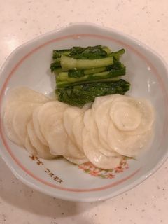 塩麹とこんぶ茶で、カブとカブの葉の漬け物-レシピのメイン写真