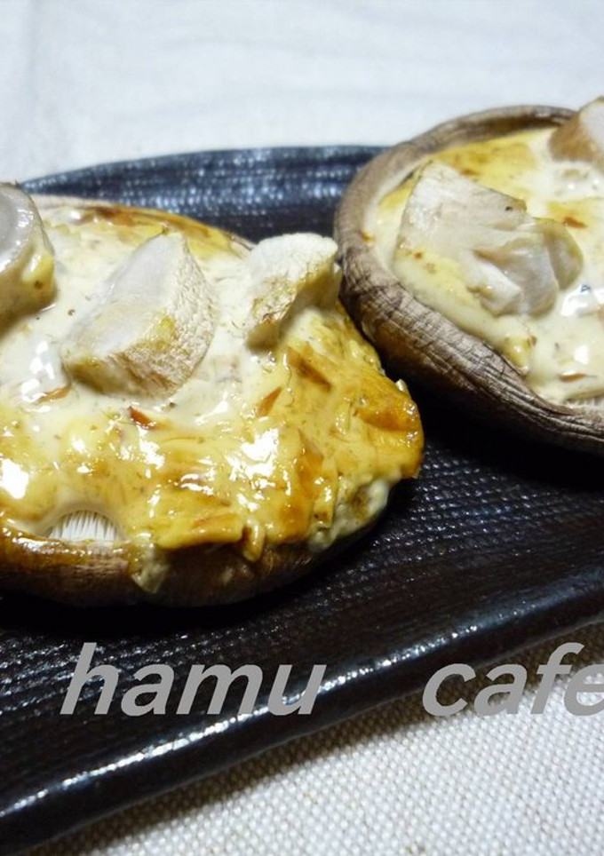 ＊＊手抜きな一品　椎茸のマヨ焼き＊＊-レシピのメイン写真