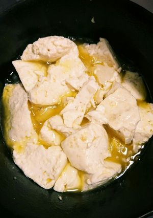 シンプルめちゃうま豆腐アヒージョ✧︎-レシピのメイン写真