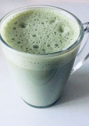 豆乳抹茶オレ ホット-レシピのメイン写真