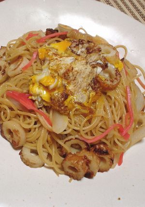 ちくわスパ-レシピのメイン写真