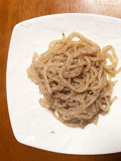 簡単 糸コン柚子胡椒炒め-レシピのメイン写真