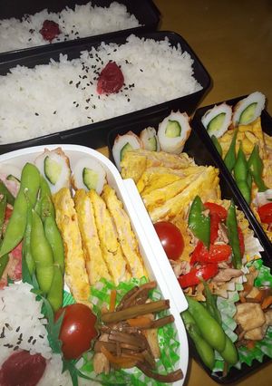 野菜たっぷり男子弁当 2~10-レシピのメイン写真