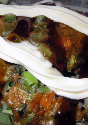 エンサイでシャキシャキお好み焼き-レシピのメイン写真