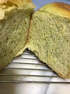 よもぎパン(角食)-レシピのメイン写真
